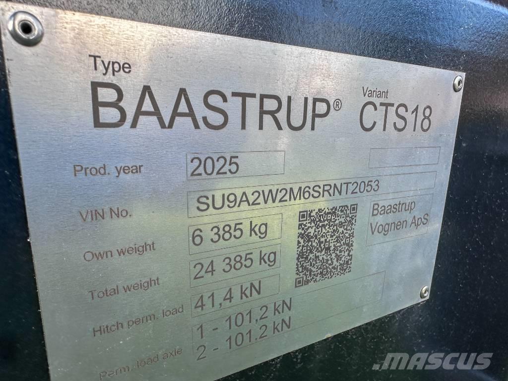 Baastrup CTS 18 Tons Reboques Agrícolas basculantes