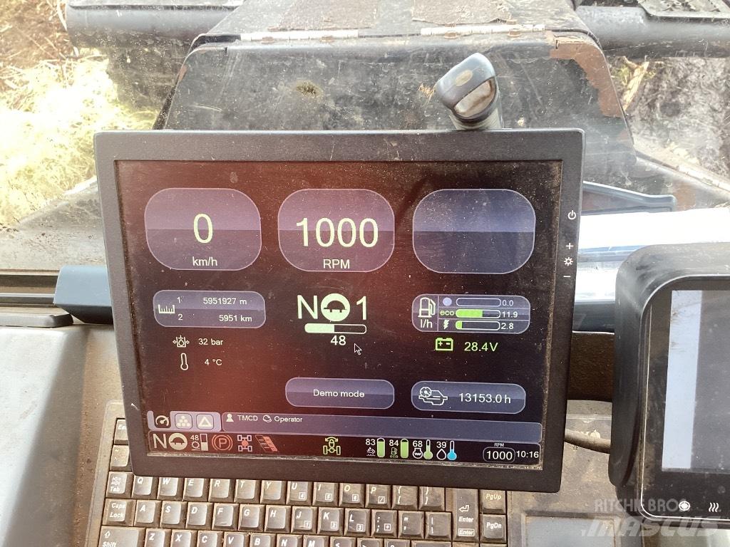 Komatsu 845 Forwarders florestais