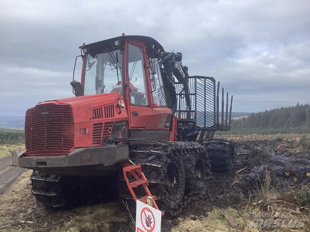 Komatsu 845 Forwarders florestais