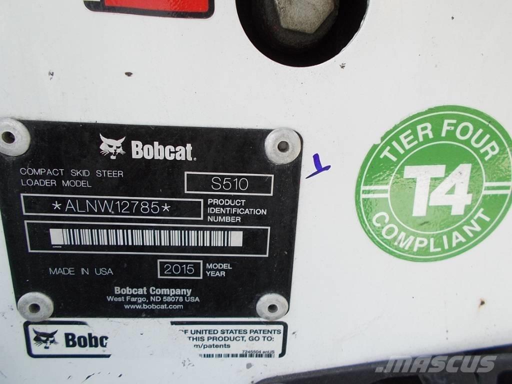 Bobcat S510 Minicarregadeiras