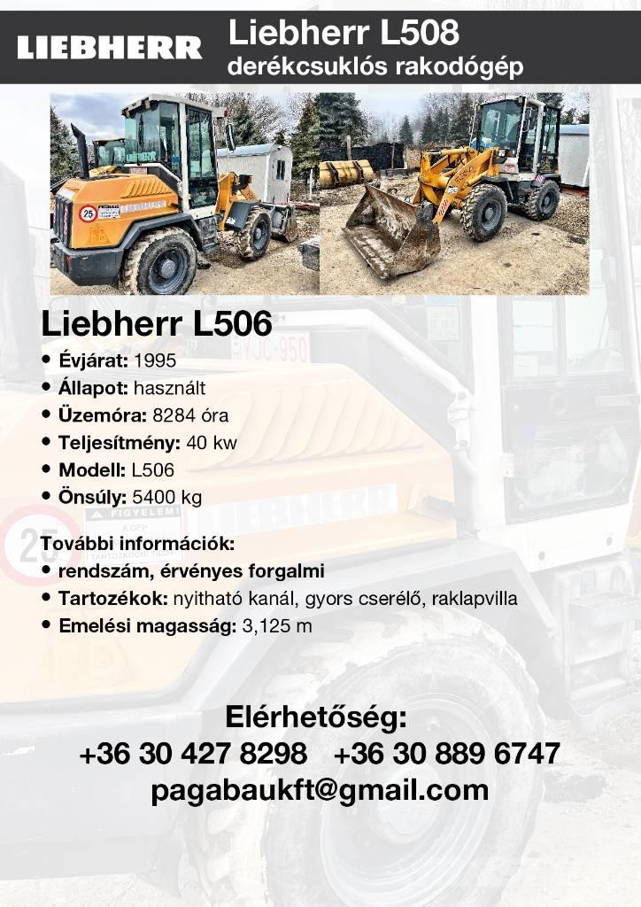Liebherr L506 Carregadeiras de rodas