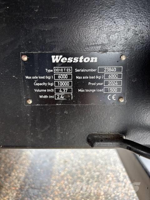  wesston Tippvagn Reboques basculantes