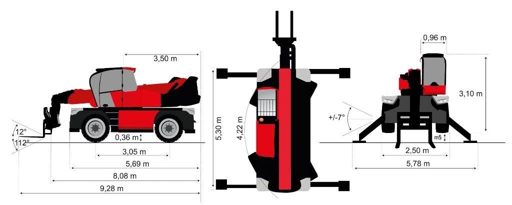 Manitou MRT 2660 Manipulador telescópico
