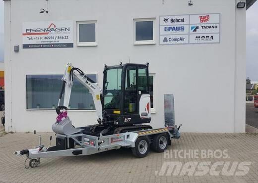 Bobcat E17 Miniescavadeiras