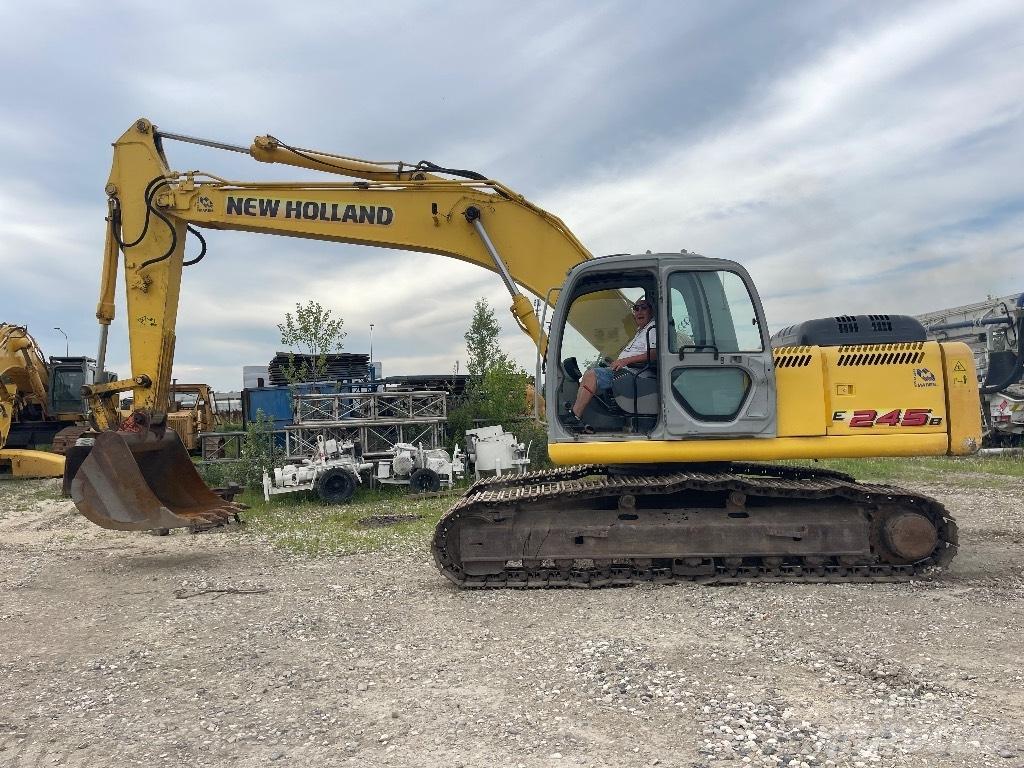 New Holland 245B Escavadeiras de esteiras