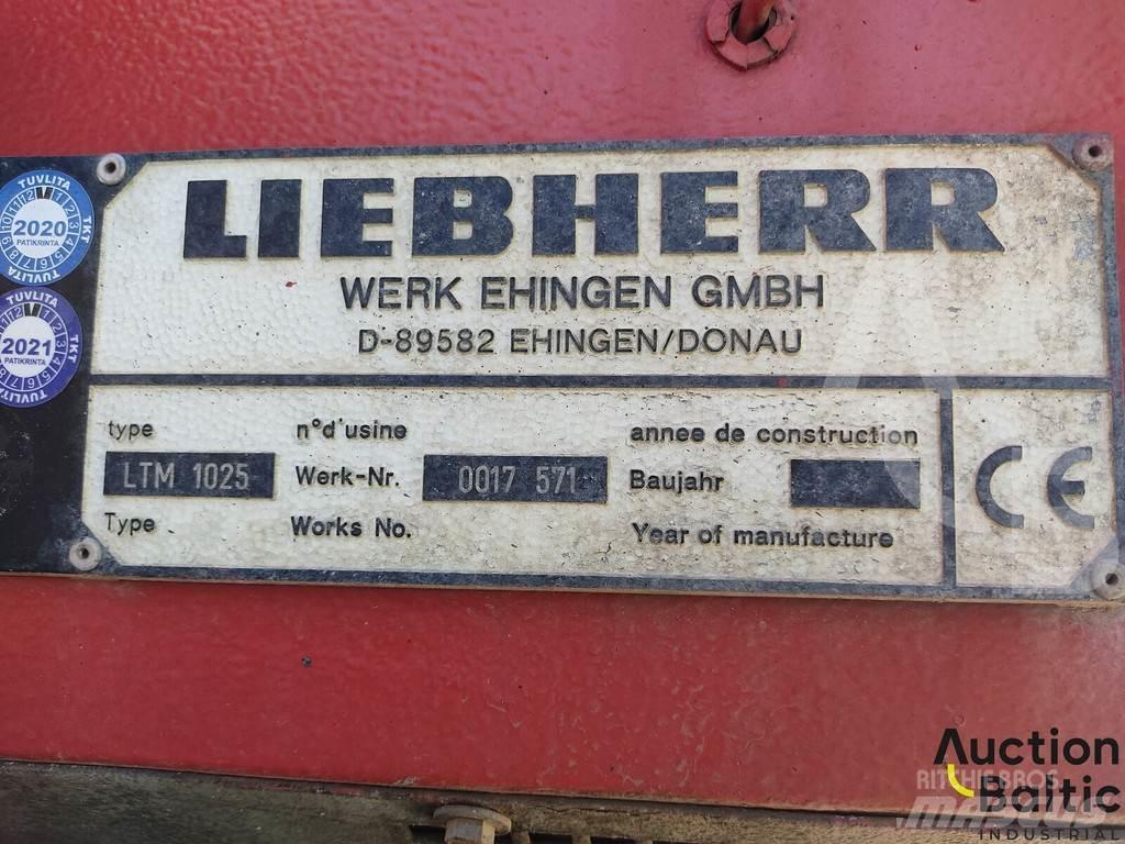 Liebherr LTM 1025 Gruas Todo terreno