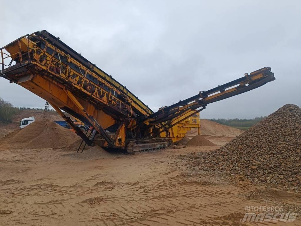 Fintec 570 Crivos móveis