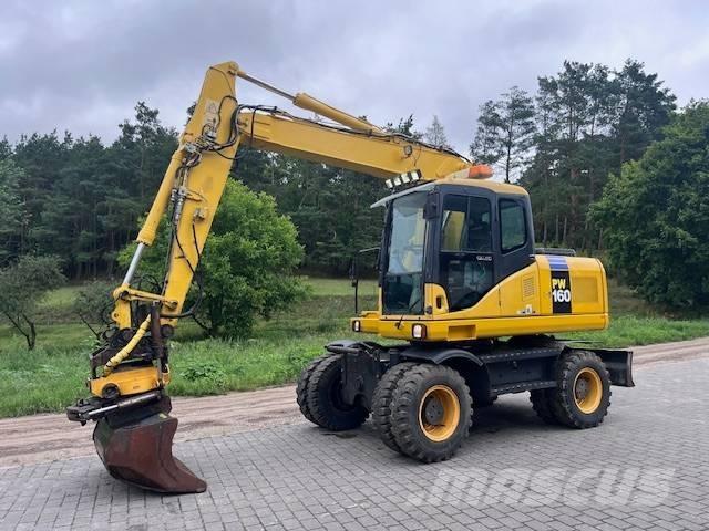 Komatsu PW 160 ES-7K Escavadoras de rodas