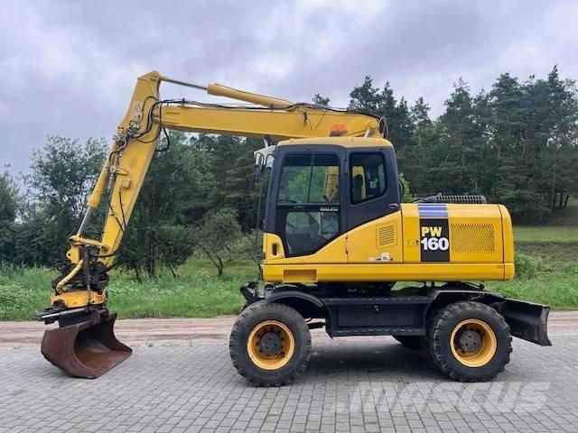Komatsu PW 160 ES-7K Escavadoras de rodas