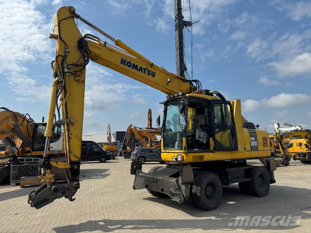 Komatsu PW 200-7 Escavadoras de rodas