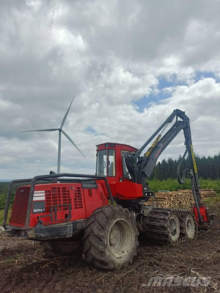 Komatsu 901 TX.1 Processadores florestais