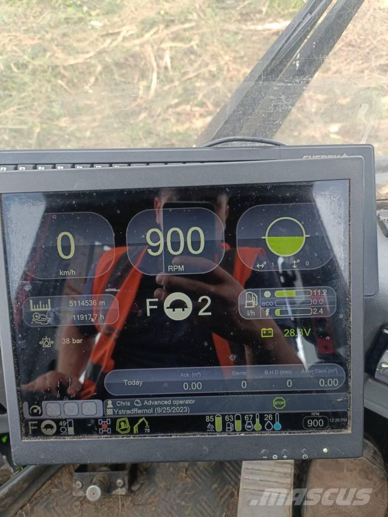 Komatsu 901 TX.1 Processadores florestais