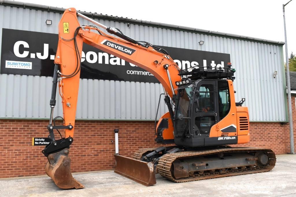 Develon DX140LCR-7 Escavadeiras de esteiras