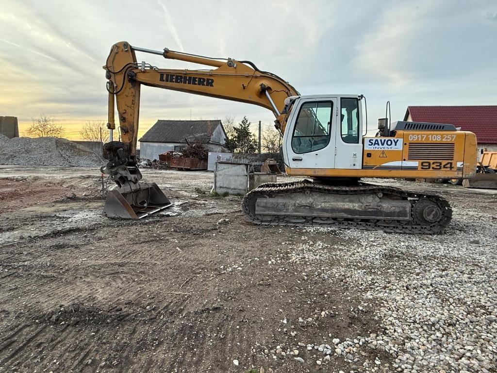 Liebherr R 934 C Escavadeiras de esteiras