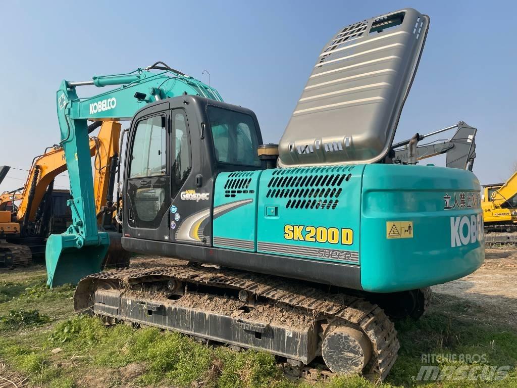 Kobelco SK 200 Escavadeiras de esteiras