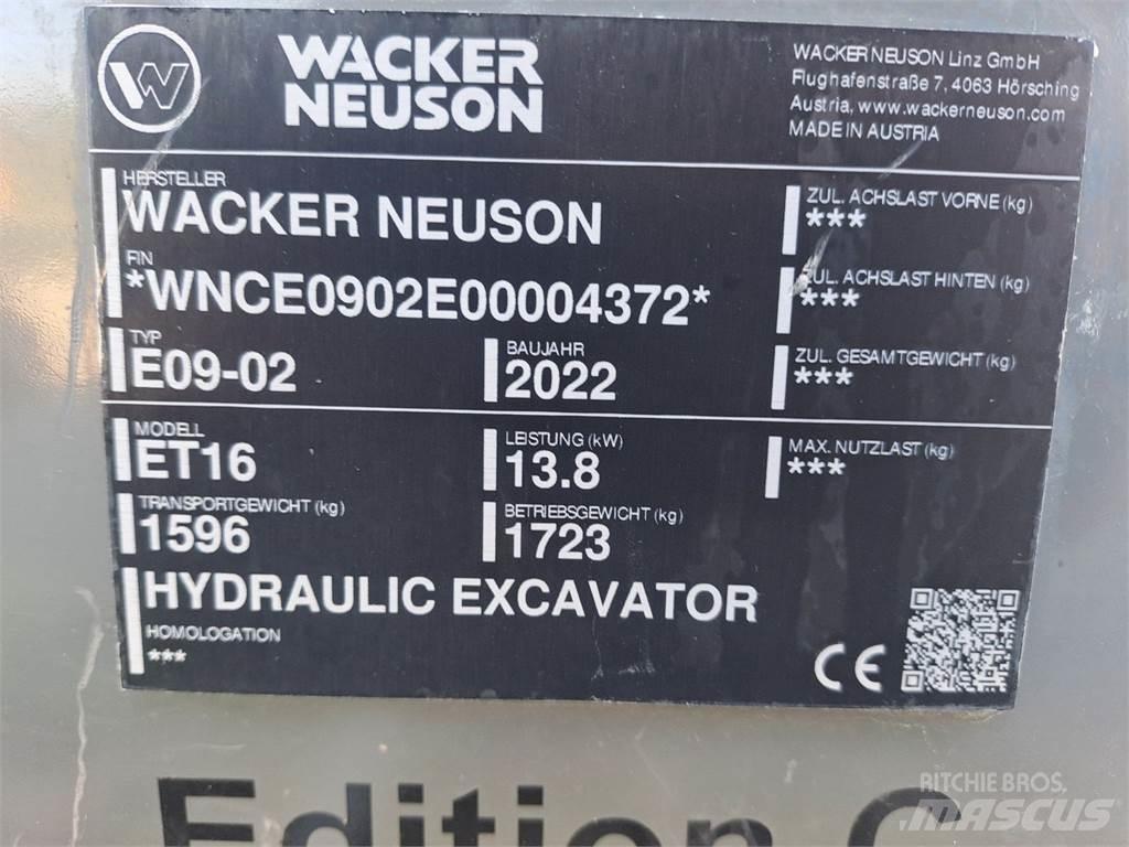 Wacker Neuson ET16 Escavadeiras de esteiras