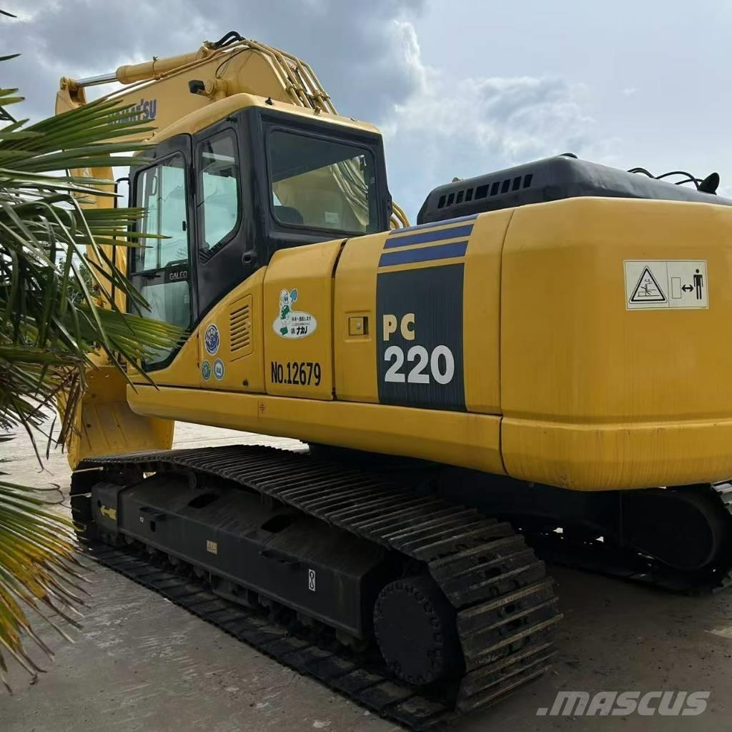 Komatsu 220-7 Escavadeiras de esteiras