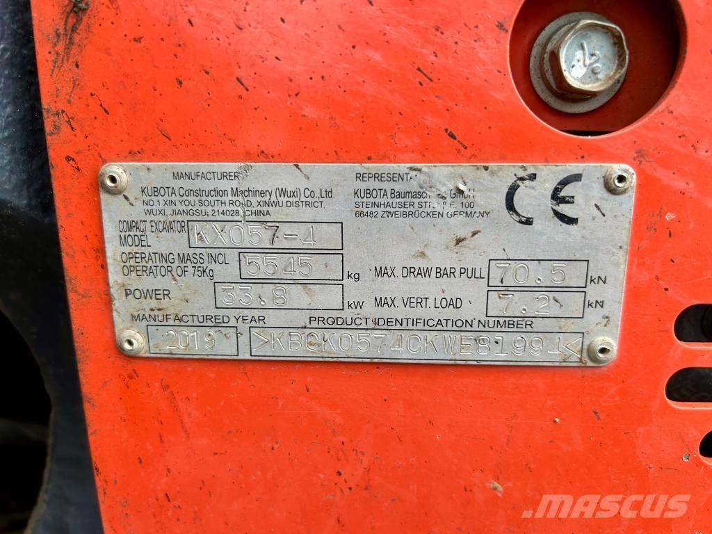 Kubota KX 057-4 Miniescavadeiras