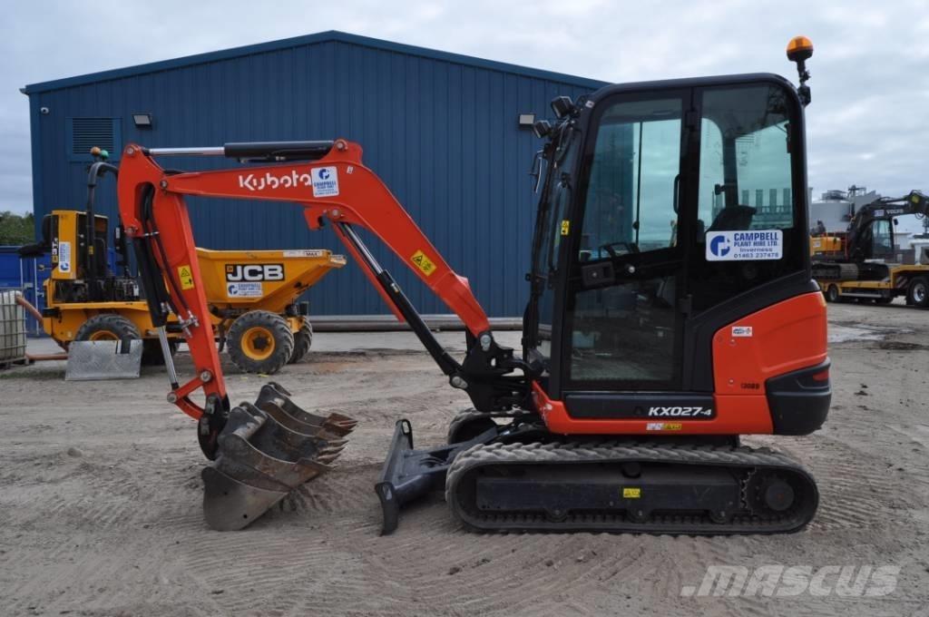 Kubota KX 027-4 Miniescavadeiras