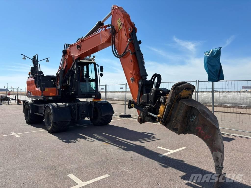 Doosan DX 160 W Escavadoras de rodas