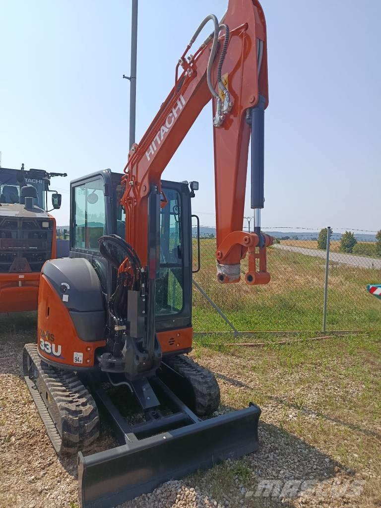 Hitachi ZX33U Escavadeiras de esteiras