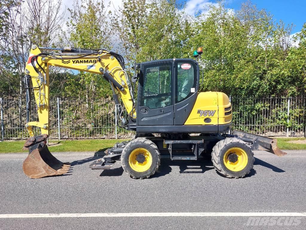 Yanmar B95W Escavadoras de rodas
