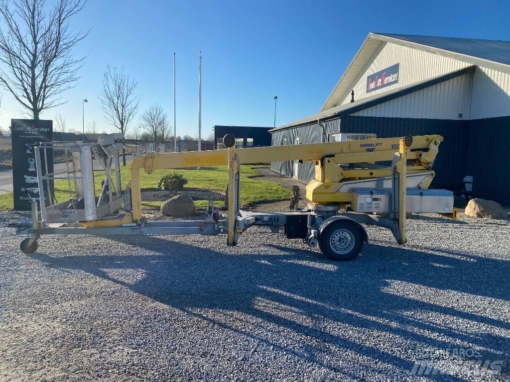 Omme 1550 EBZX Plataformas aéreas montadas em atrelados