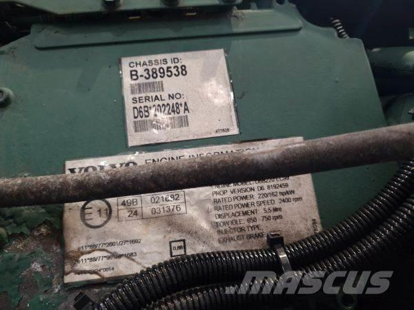Volvo D6B220 EC09 Motores