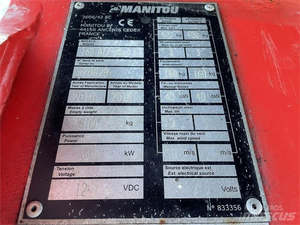 Manitou 160ATJ+ RC Elevadores braços articulados