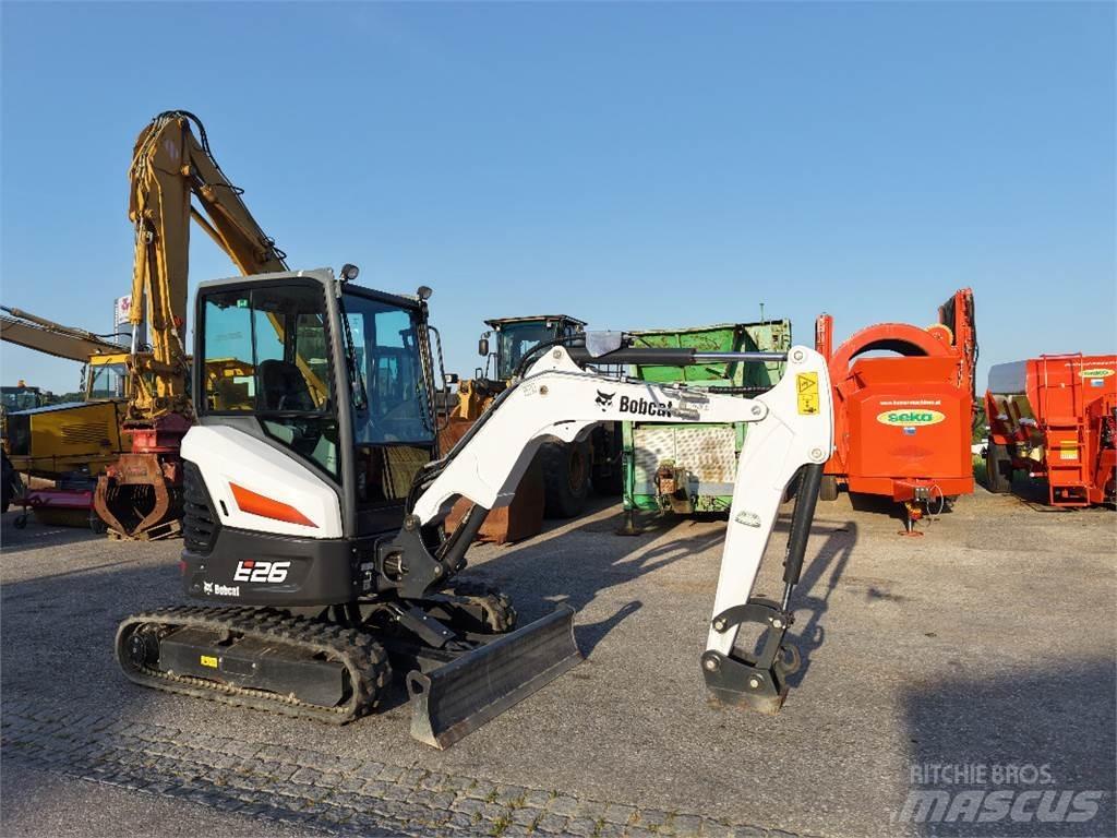 Bobcat E26 Miniescavadeiras