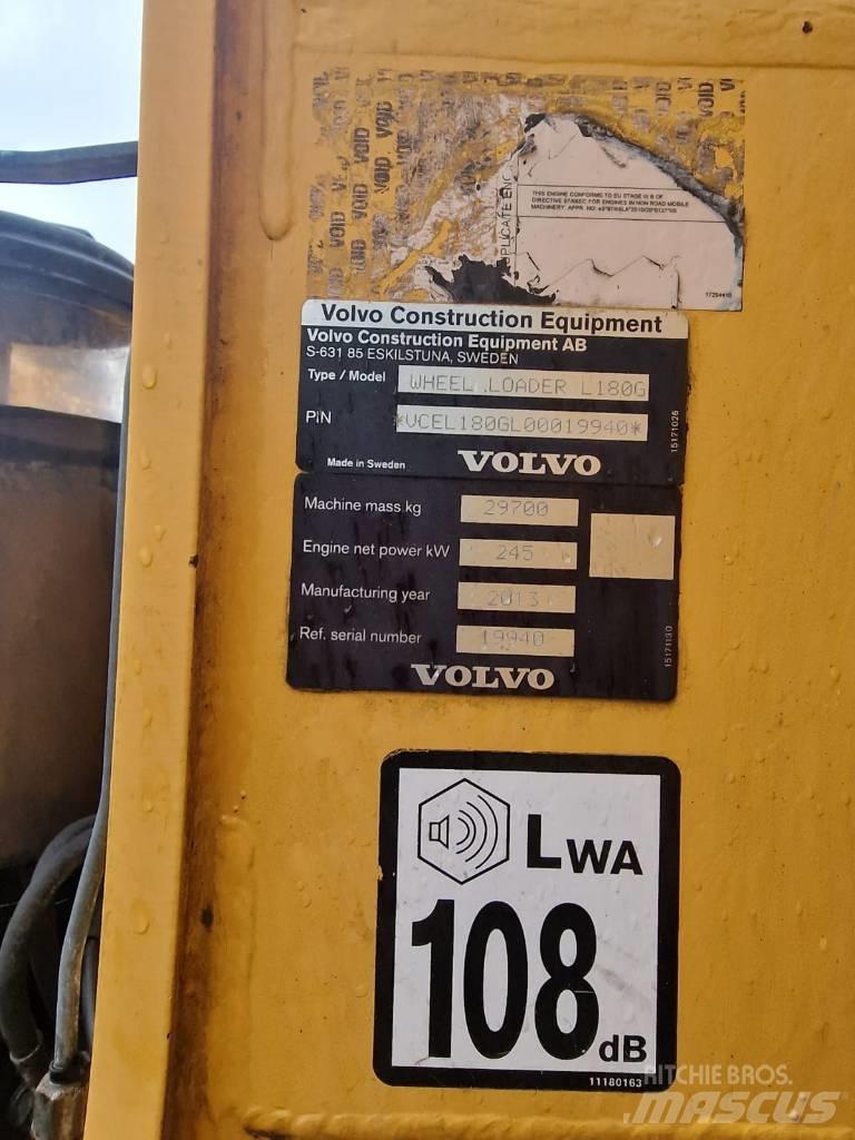 Volvo L180G Bj 2013' Carregadeiras de rodas
