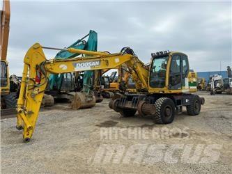 Doosan DX 160 WR Escavadoras de rodas