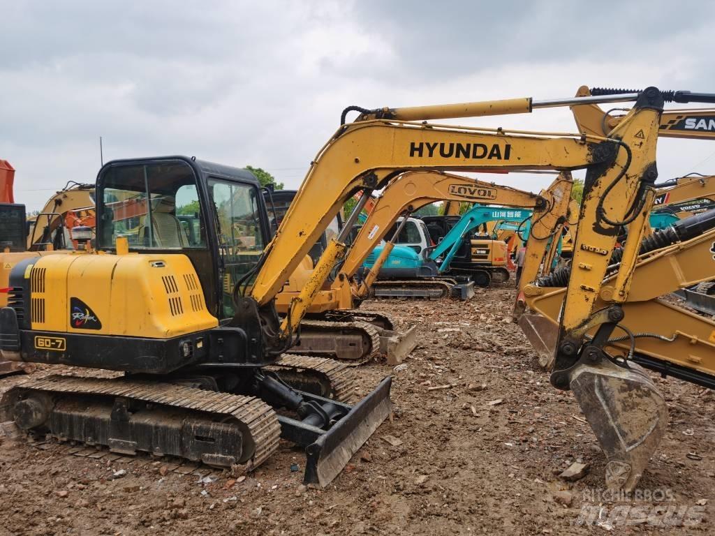 Hyundai R60 Escavadeiras de esteiras