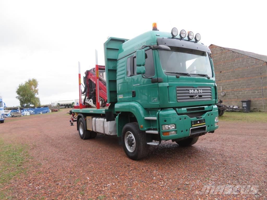 MAN TGA 18.360 Caminhões de transporte de troncos