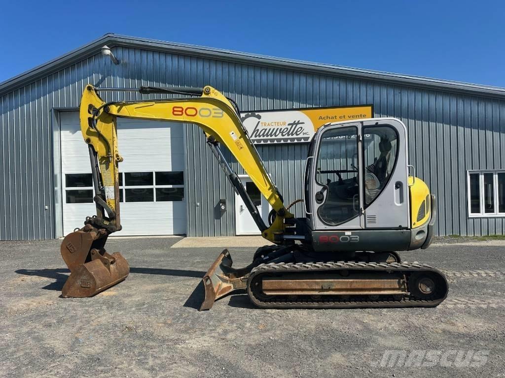 Wacker Neuson 8003 Escavadeiras de esteiras