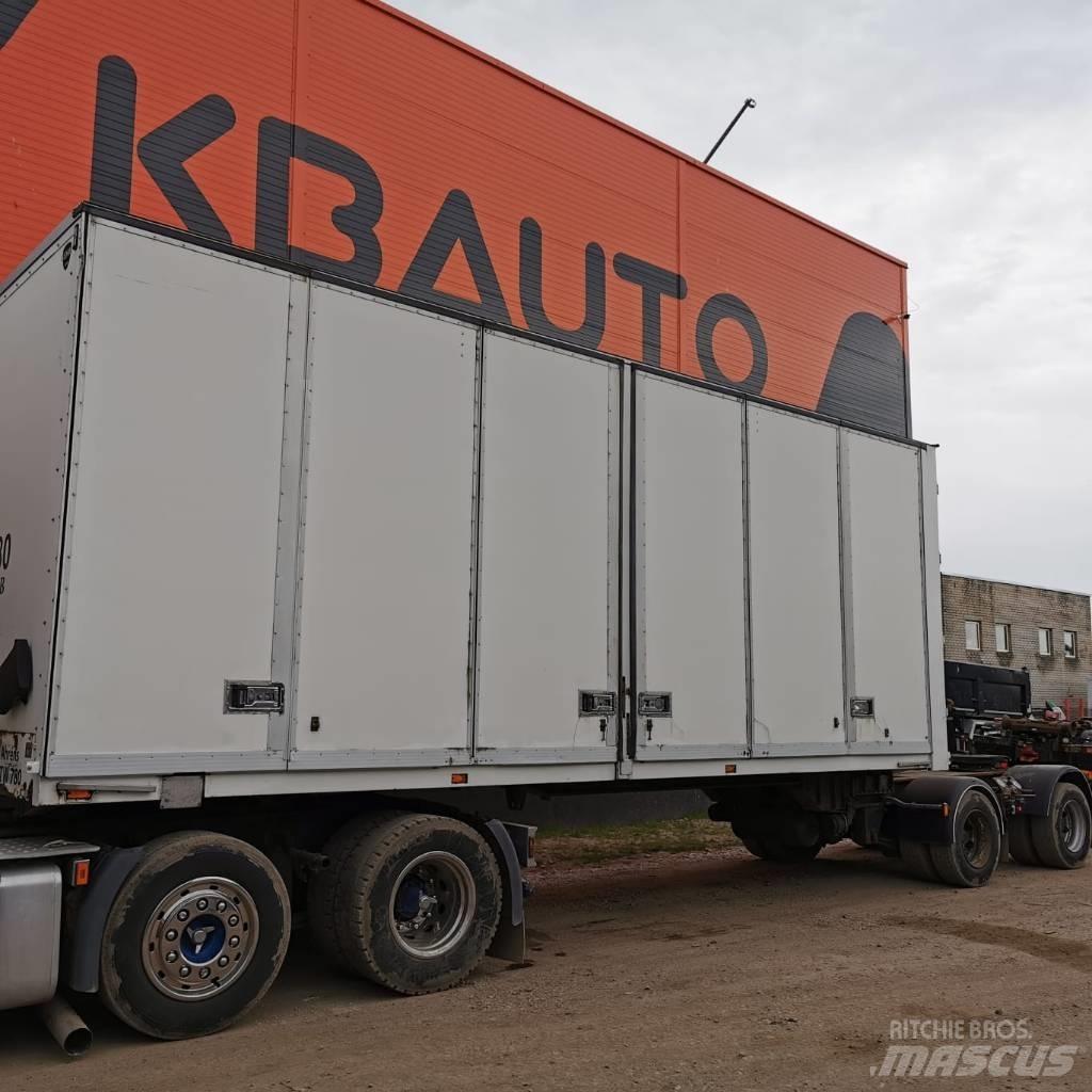 Parator VX 15-20 Reboques de caixa fechada