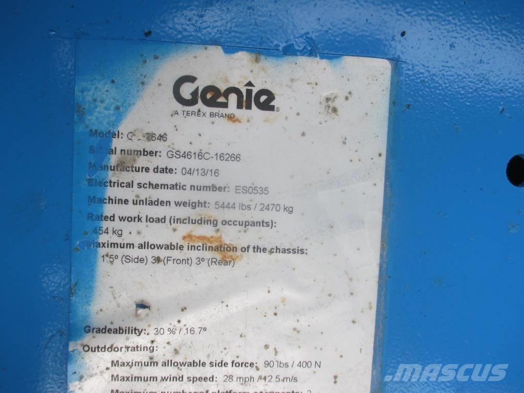 Genie GS 2646 Elevadores de tesoura