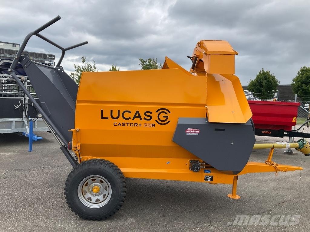 Lucas Castor + R 20 Cortadores, moinhos e desenroladores de fardos