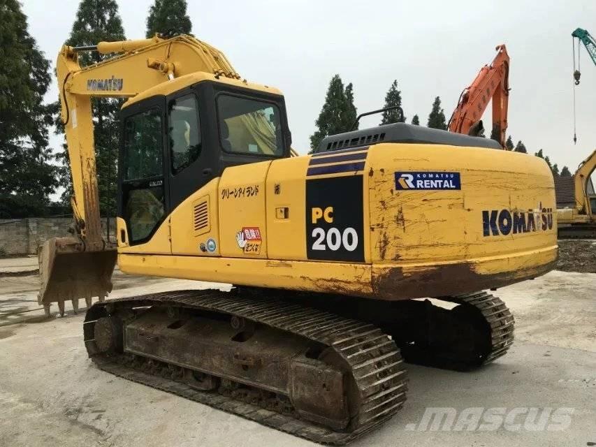 Komatsu pc200-7 Escavadeiras de esteiras