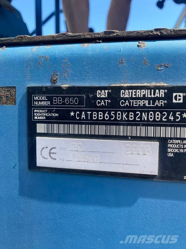 CAT BB 650 Espalhadoras de asfalto