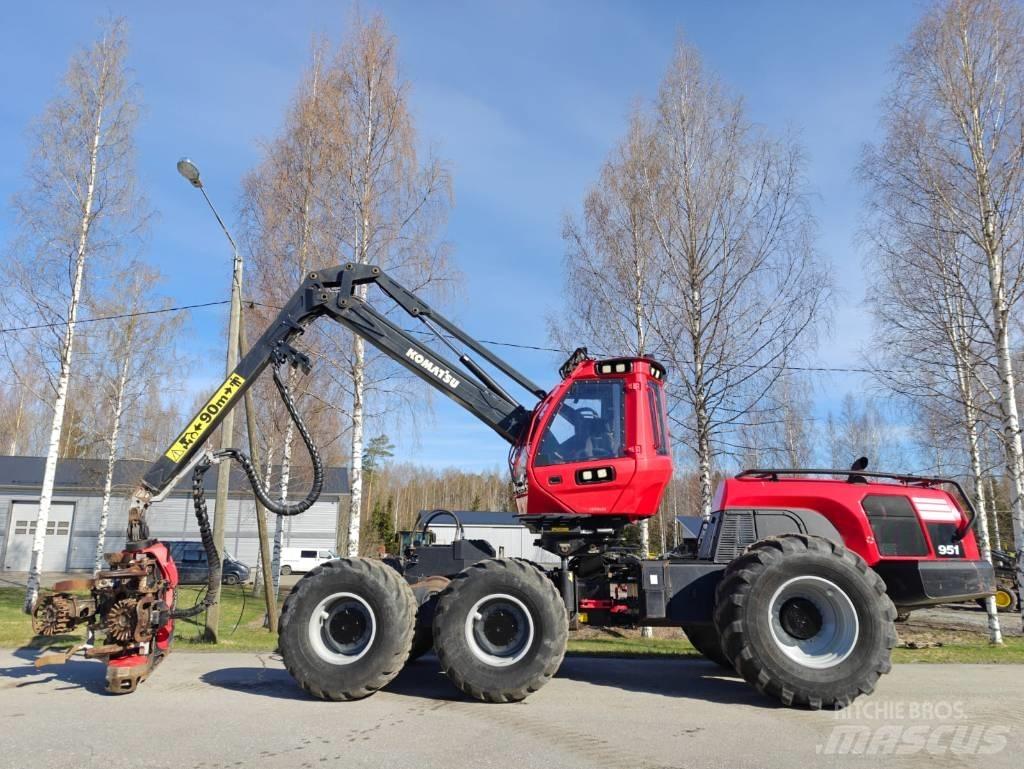 Komatsu 951 Processadores florestais