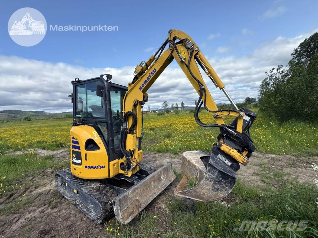 Komatsu PC 26 MR Miniescavadeiras