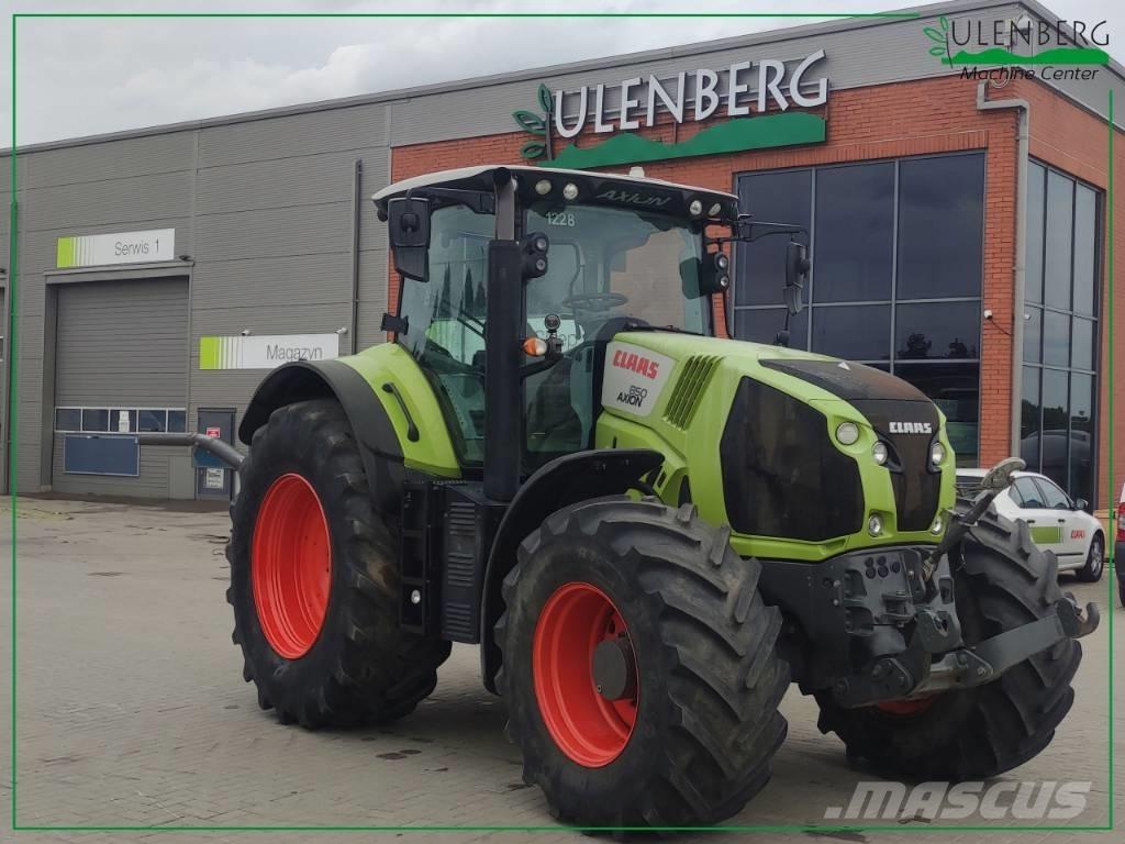 CLAAS Axion 850 Tratores Agrícolas usados