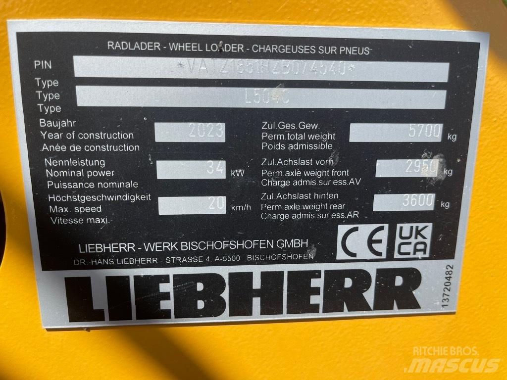 Liebherr L 504 Mini carregadoras