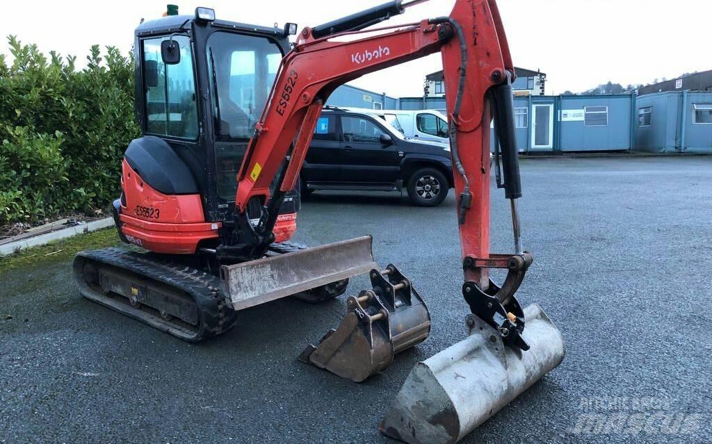Kubota U 25 Miniescavadeiras