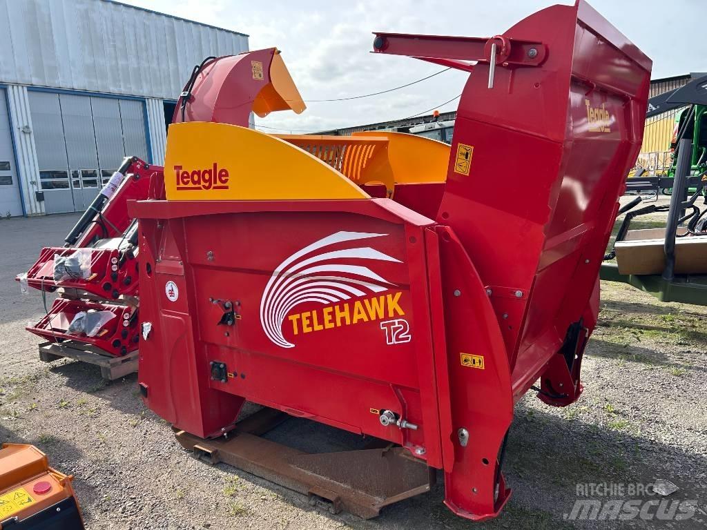 TEAGLE Telehawk T2 Cortadores, moinhos e desenroladores de fardos