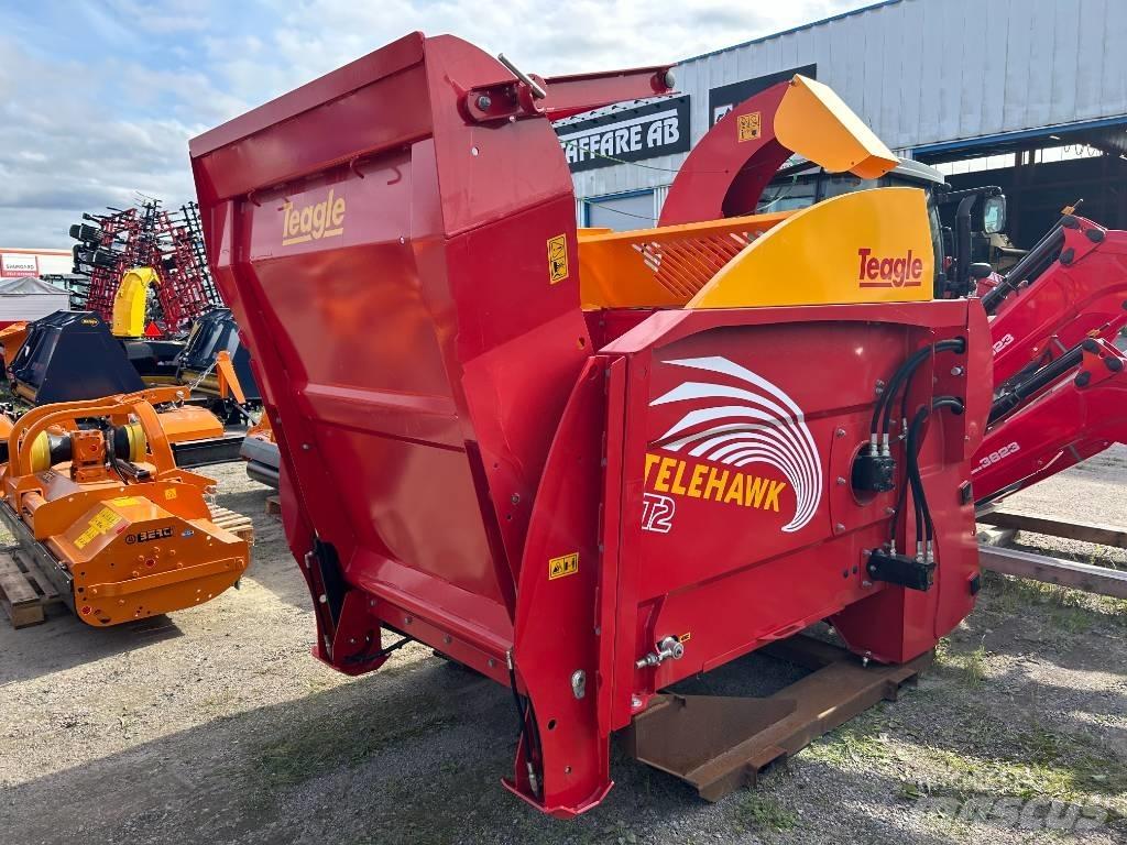 TEAGLE Telehawk T2 Cortadores, moinhos e desenroladores de fardos