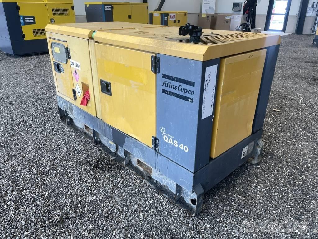 Atlas Copco QAS 40 Geradores Diesel