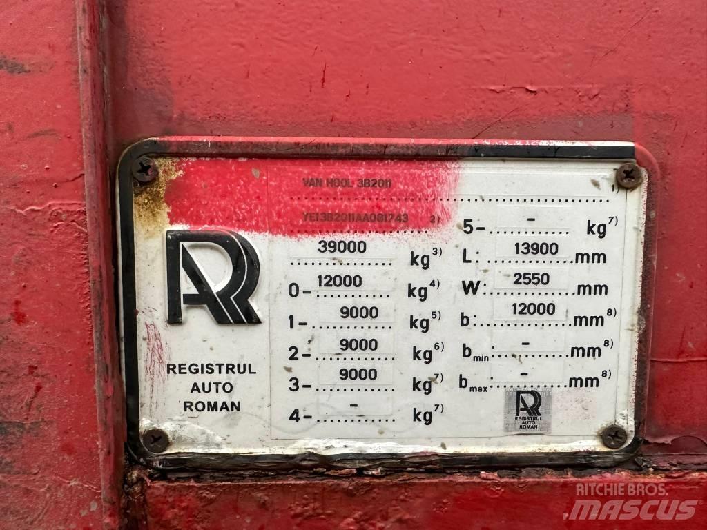 Van Hool 3 Axle Semi Reboques Carga Baixa