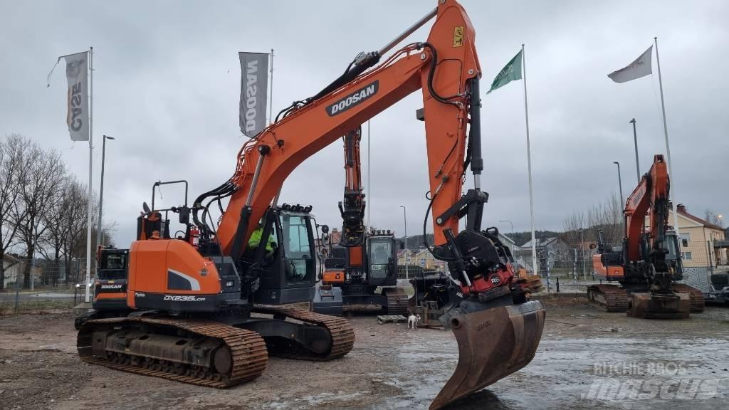 Doosan 235 LCR Escavadeiras de esteiras